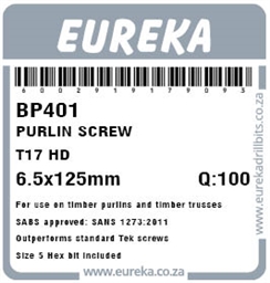 BP401 - Purlin Screw -BP401_label_T
